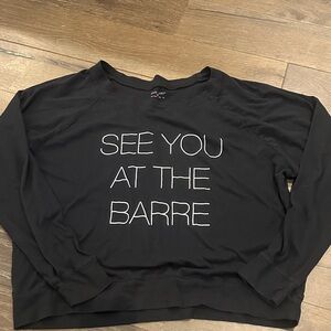 Emi Jay Black Tee with White and Red Accents